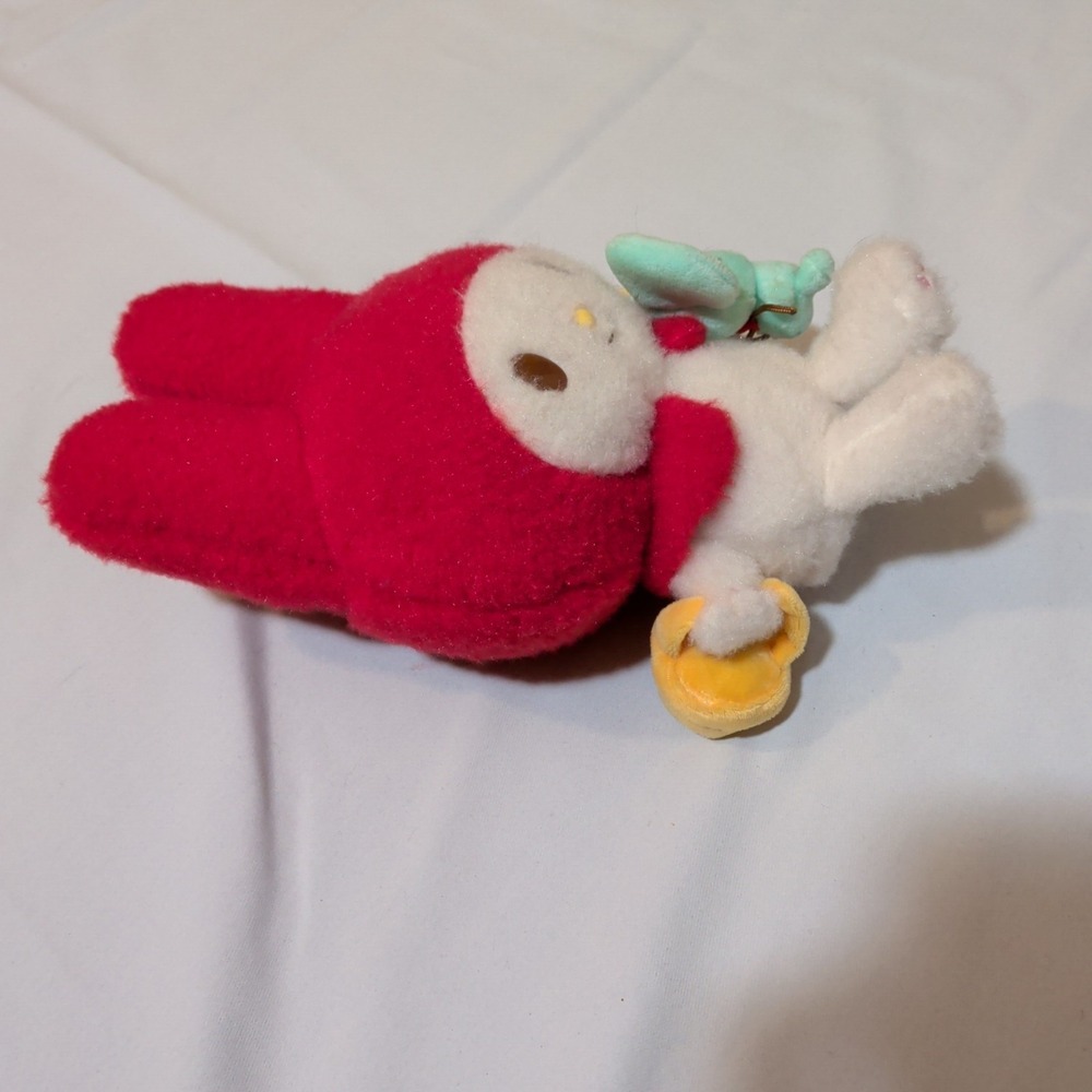 Vintage My Melody + Flat Kun Plush Rare Sanrio Japan - Picture 3 of 10
